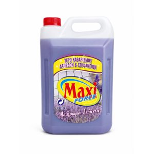 Универсален препарат за под и повърхности Maxi Force лавандула 4л